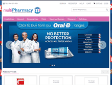 Tablet Screenshot of multipharmacy.com